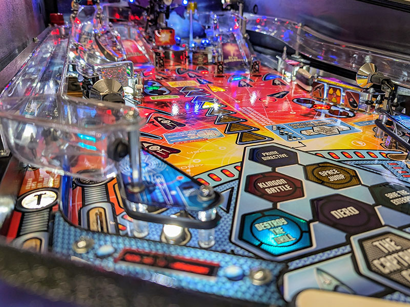 Star Trek Pinball Machine - Playfield View